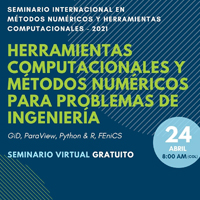 GiD partipates in Seminar on computational tools and numerical methods for engineering problems
