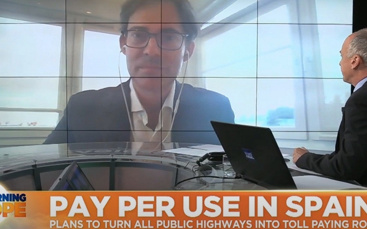 CENIT’s Director Sergi Saurí interviewed on Good Morning Europe