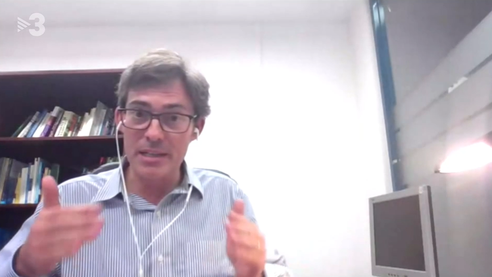CENIT’s director Sergi Saurí in the news yesterday commenting on the long queues seen over the weekend on the toll free motorways in Catalunya