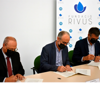 Agreement between CIMNE, Giswater Association and RIVUS Foundation to develop an innovative urban drainage simulation model