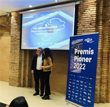 Fabiola Cavaliere, awarded a Pioner Award for her PhD