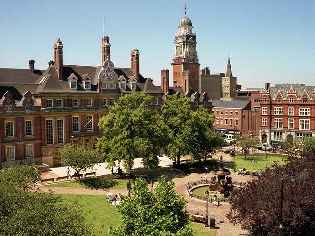 Leicester Town Hall. Leicester