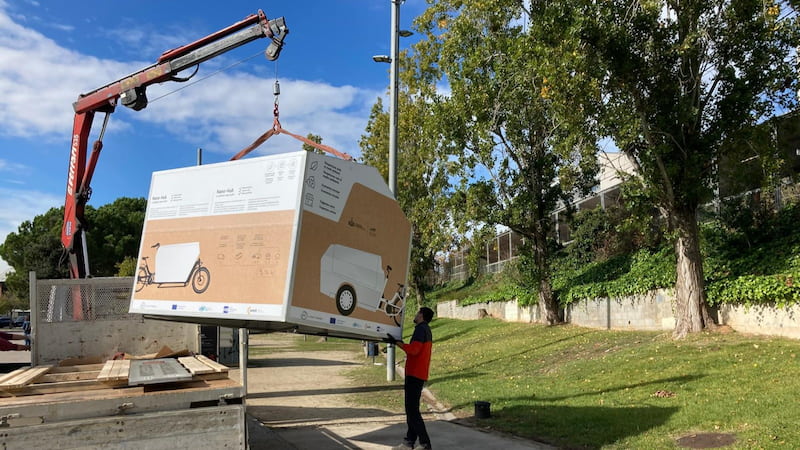 Sant Cugat Launches Urban “Nanohubs” to Promote Sustainable Goods Delivery